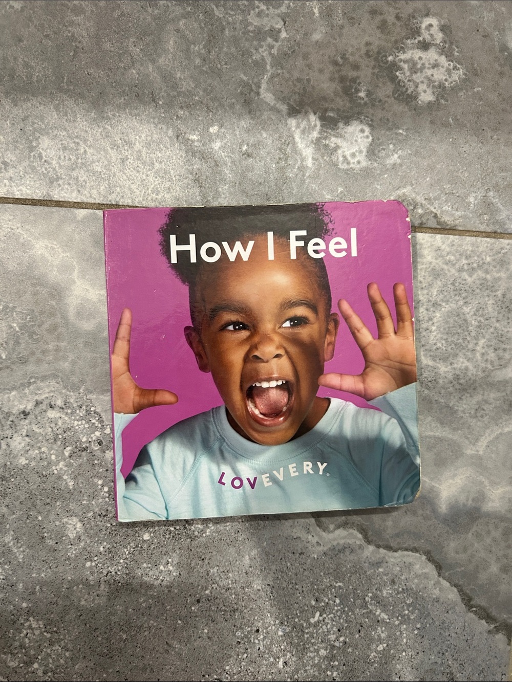 Lovevery How I Feel Board Book - Purple Cover